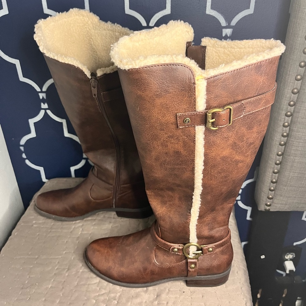 G by Guess calf high boots